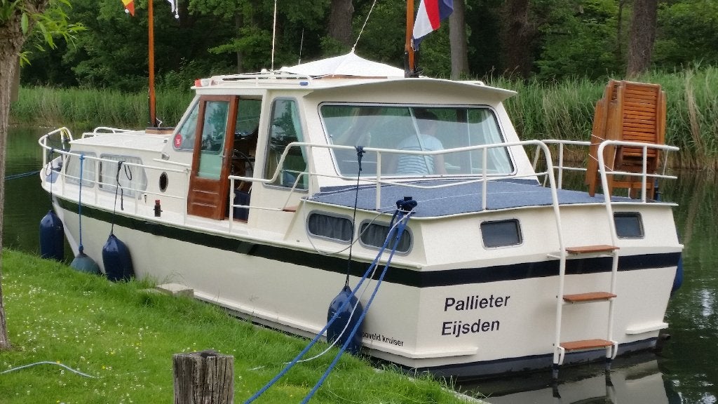 Hooveld 9.30 AK, Watersport en Boten, Motorboten en Motorjachten, Gebruikt, Walstroom, Diesel, 85 cm