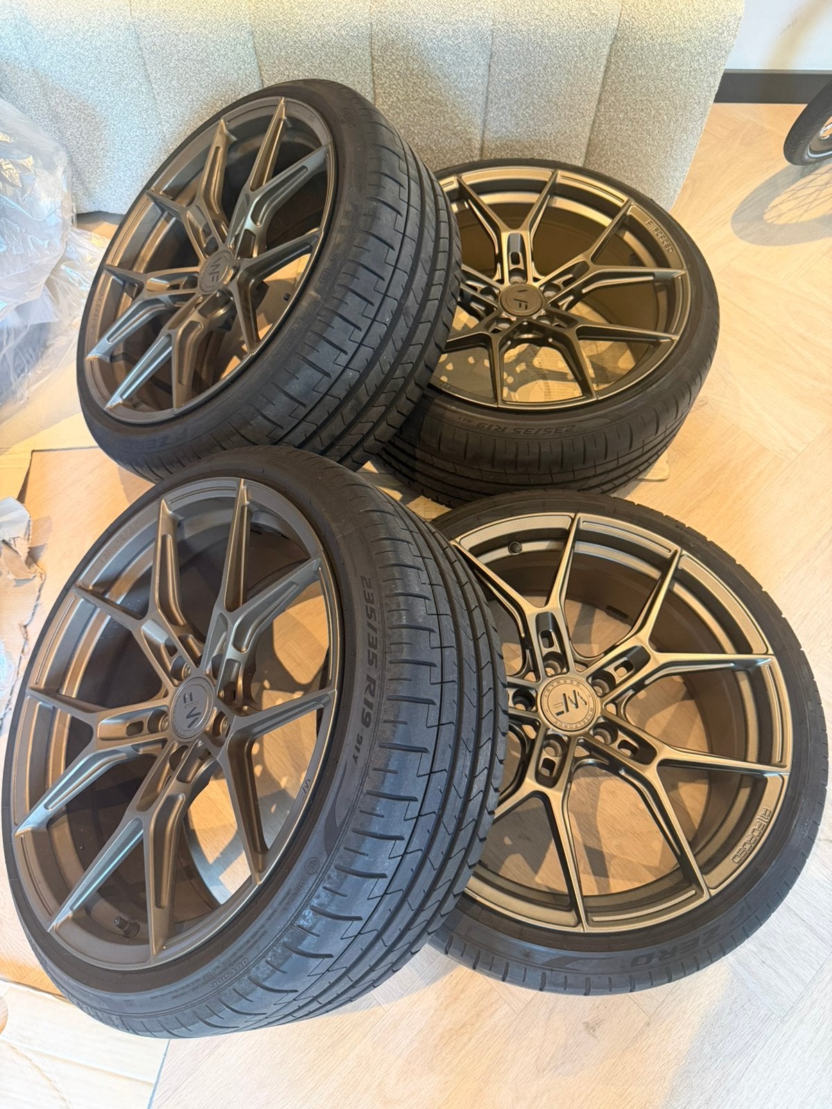 Wheelforce R1 Forged Custom 19” | Top staat, Auto-onderdelen, Banden en Velgen, WheelForce, Banden en Velgen, Nieuw, 235 mm