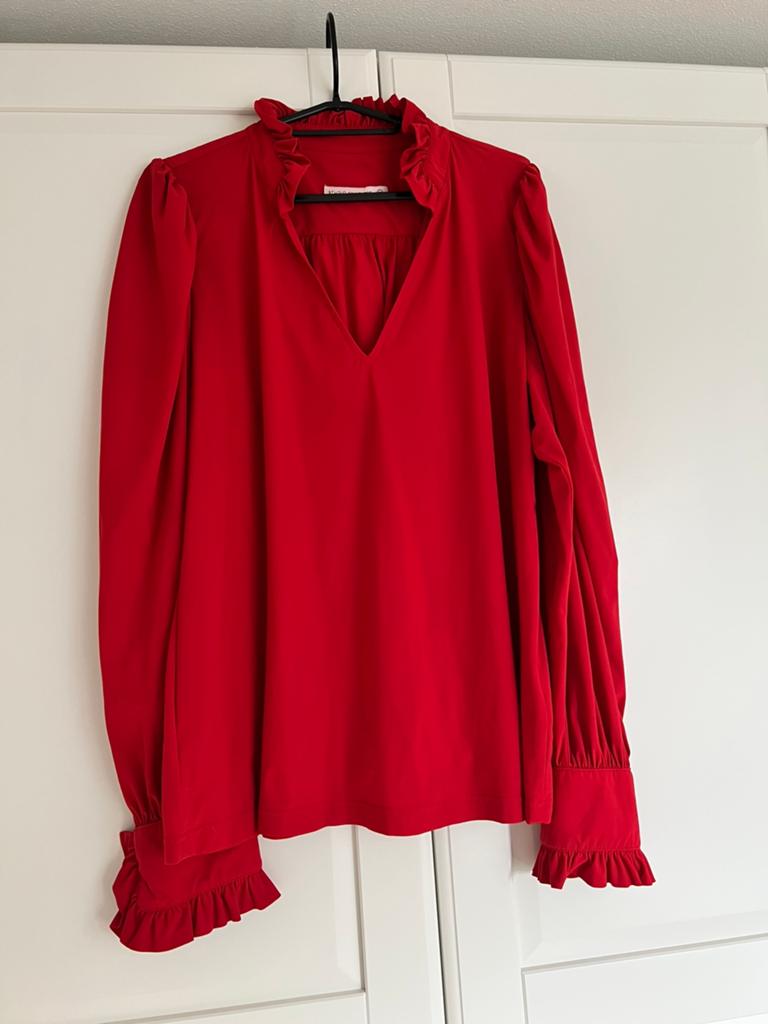 Studio anneloes rosella blouse xxl rood, Maat 46/48 (XL) of groter, Ophalen of Verzenden, Zo goed als nieuw, X
