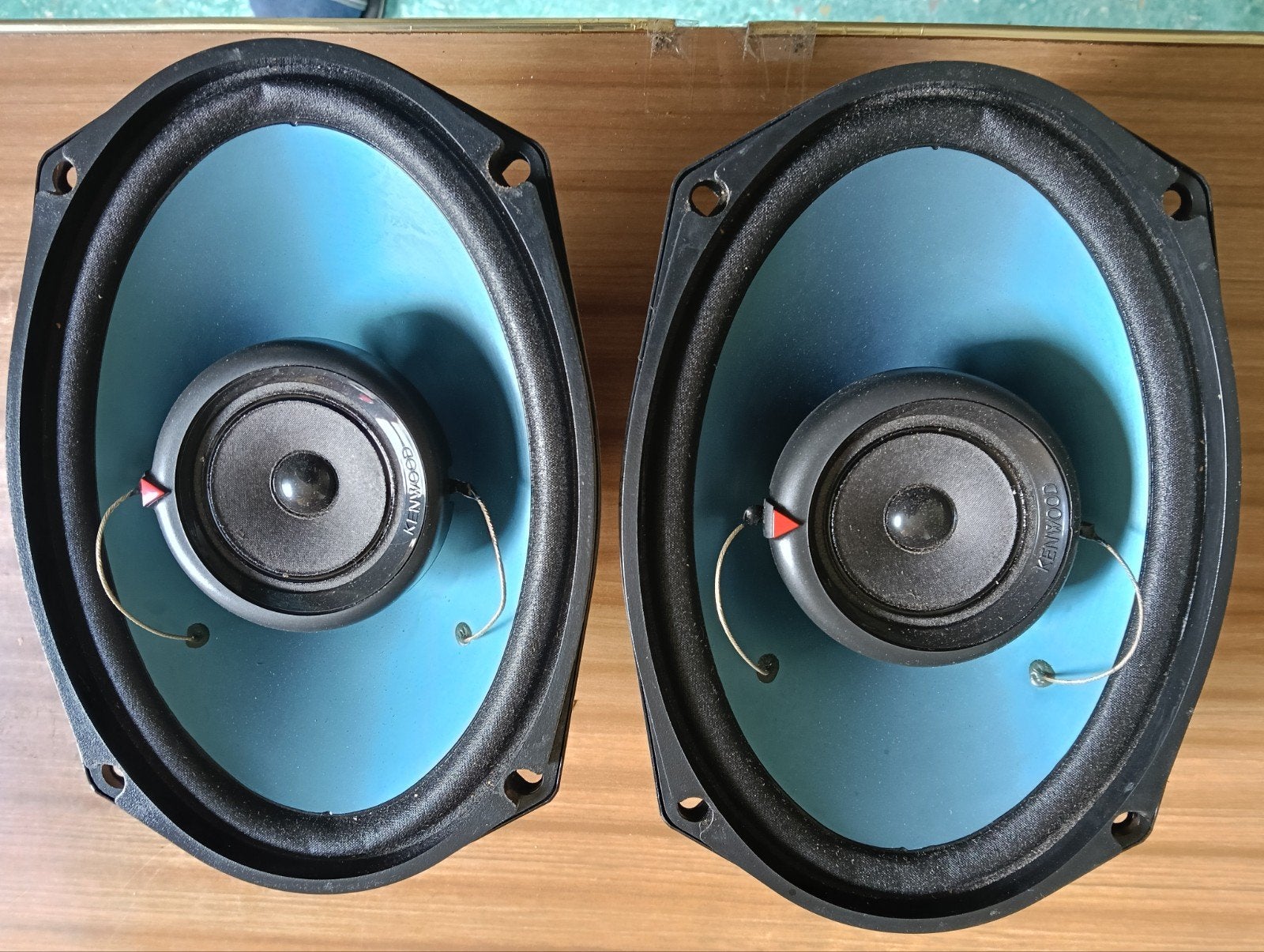 Kenwood KFC-6956 140W autospeakers - Zo goed als nieuw, Audio, Tv en Foto, Luidsprekers, Overige merken, Ophalen of Verzenden