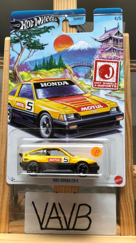 11 Honda crx Hot Wheels Hotwheels VAVB nieuw, Ophalen of Verzenden, Nieuw, Auto