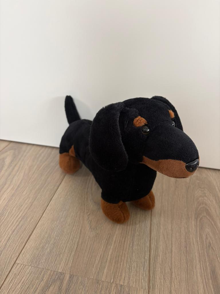 Nieuw! Take me Home knuffel - teckel - 33cm, Ophalen of Verzenden, Nieuw, Hond, Middelgroot (20 tot 80 cm)