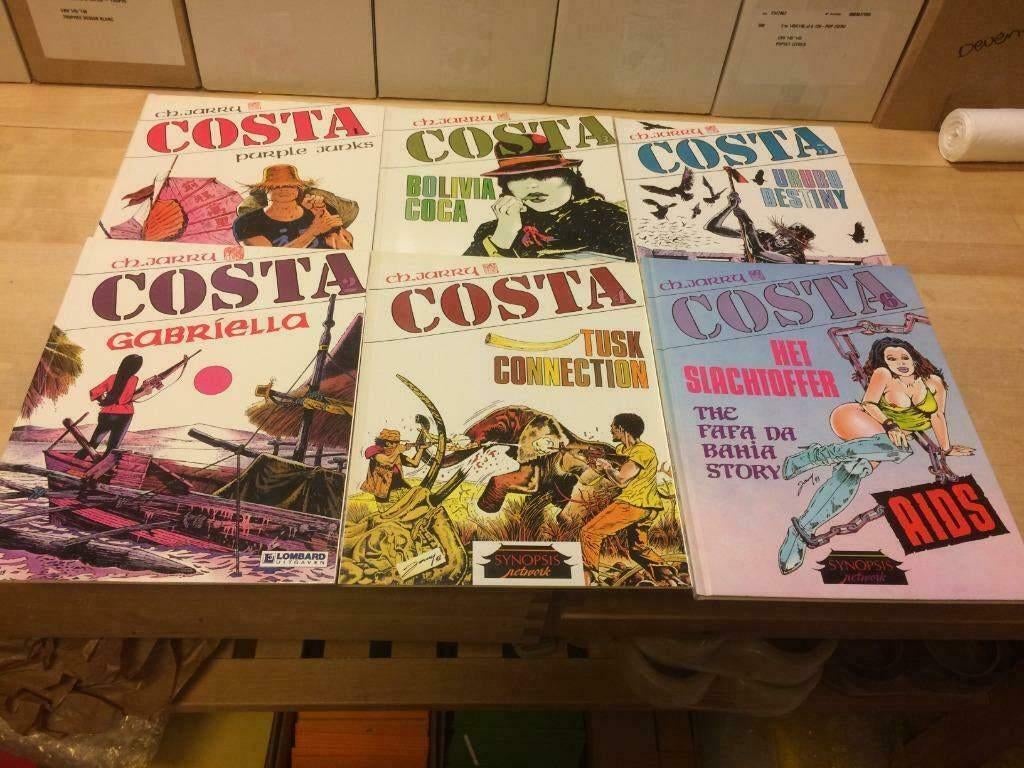 Costa compleet 1 t/m 6, Boeken, Complete serie of reeks, Ophalen of Verzenden, Zo goed als nieuw