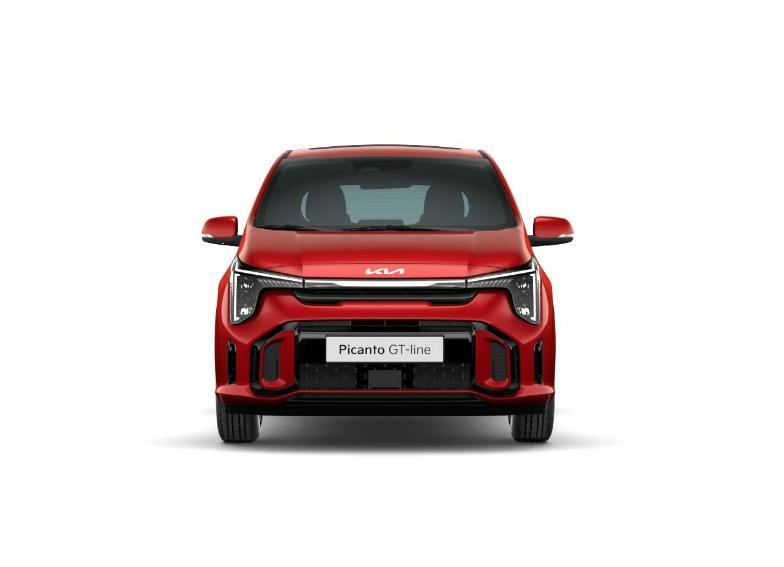 Kia Picanto 1.0 GDi GT-Line AMT | Panoramaschuifdak | Stoelv, Auto's, 4 stoelen, 68 pk, Bedrijf, Nieuw