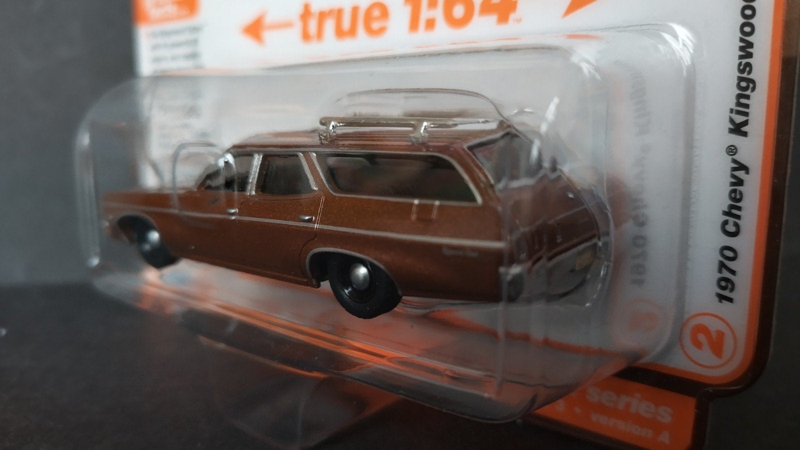 Chevrolet Chevy Kingswood Estate 1970 1:64 Auto World Pol, Auto, Verzenden, Nieuw, M