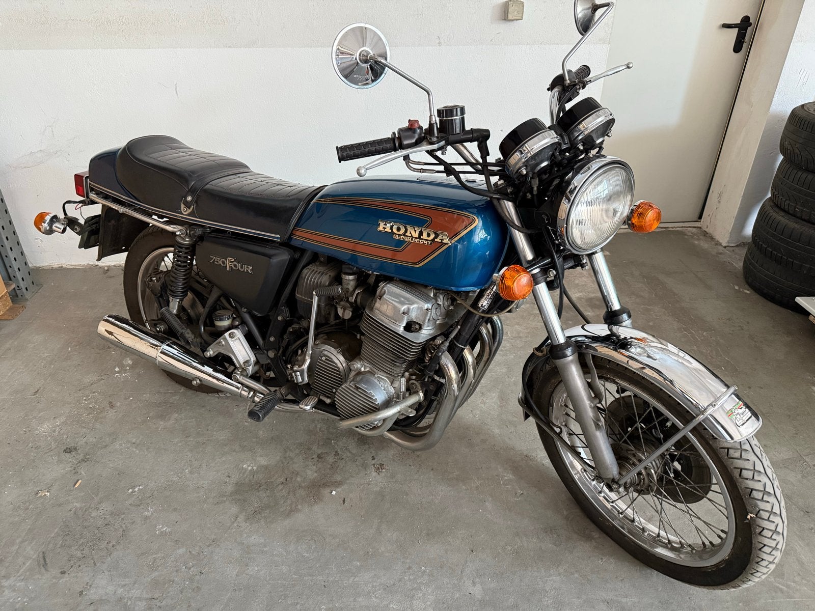 Honda CB750 Four - Origineel uit 1977, 750 cc, 4 cilinders, Motorrijbewijs A, Gebruikt