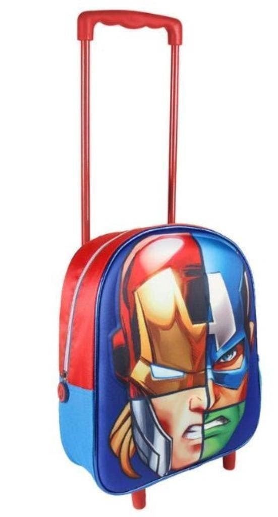 Avengers 3D Trolley - Marvel - Van 19,95 nu 14,95!, Overige materialen, Wieltjes, Nieuw, Minder dan 50 cm