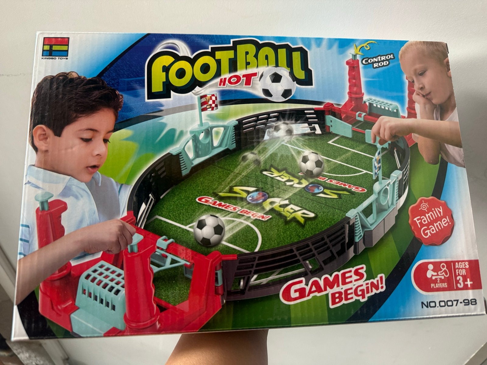 Mini Tafel Voetbalspel - WK Voetbal Plezier! NIEUW, Ophalen of Verzenden, Zo goed als nieuw