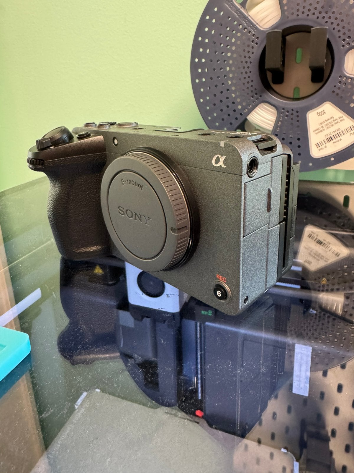 Sony FX30 cinema camera, Ophalen, Externe microfoon, 20x of meer, Zo goed als nieuw