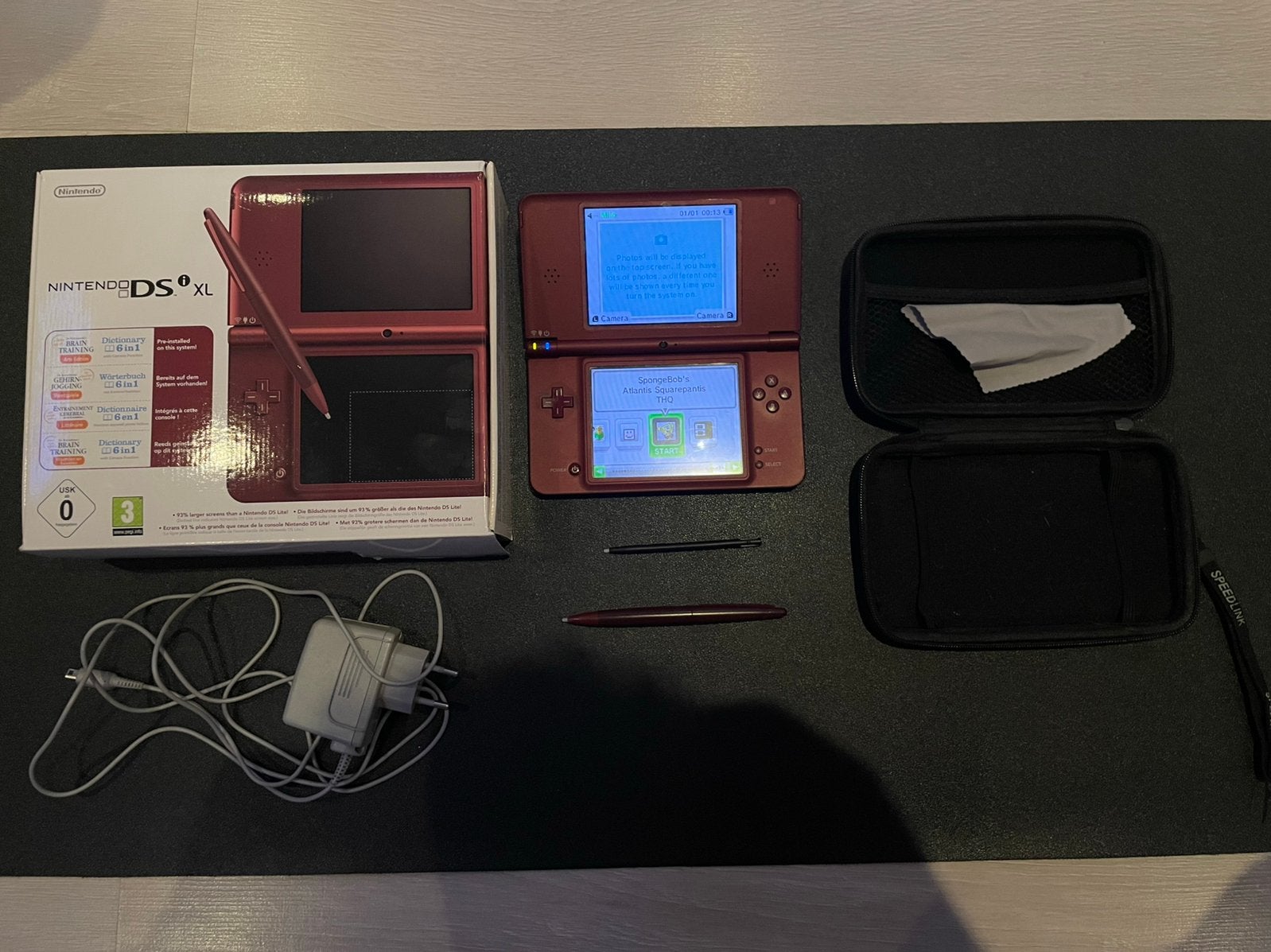 Nintendo DS XL met 62 spellen, Spelcomputers en Games, Spelcomputers | Nintendo DS, Dsi XL, Ophalen of Verzenden, Zo goed als nieuw