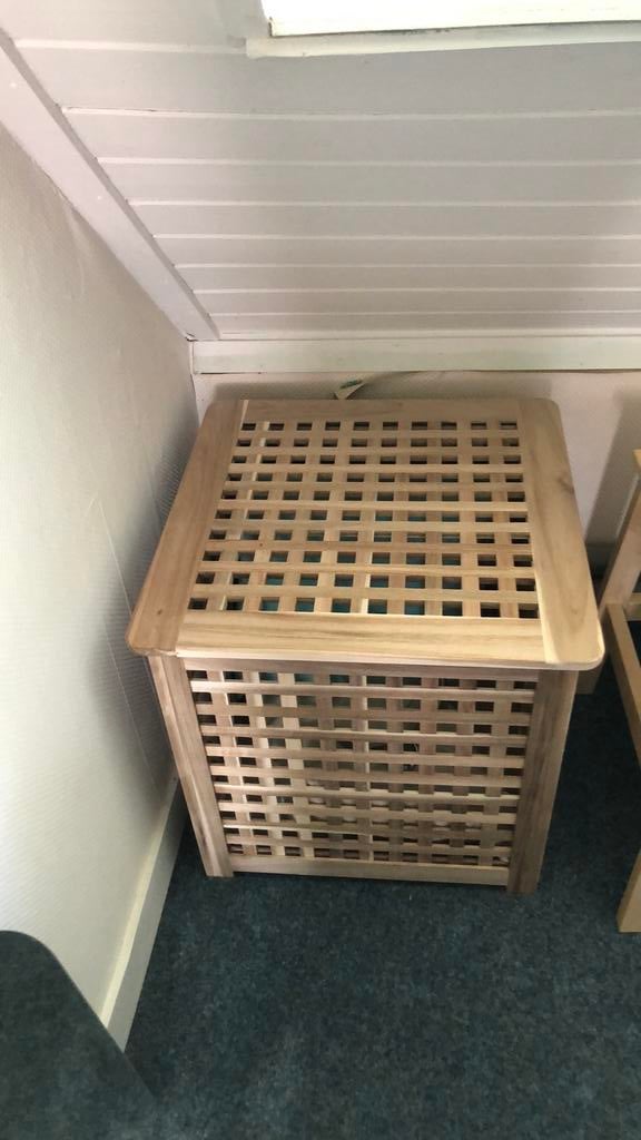 Ikea wasmand/ opbergbox / tafel, Ophalen, Nieuw, Grenenhout, 50 tot 75 cm