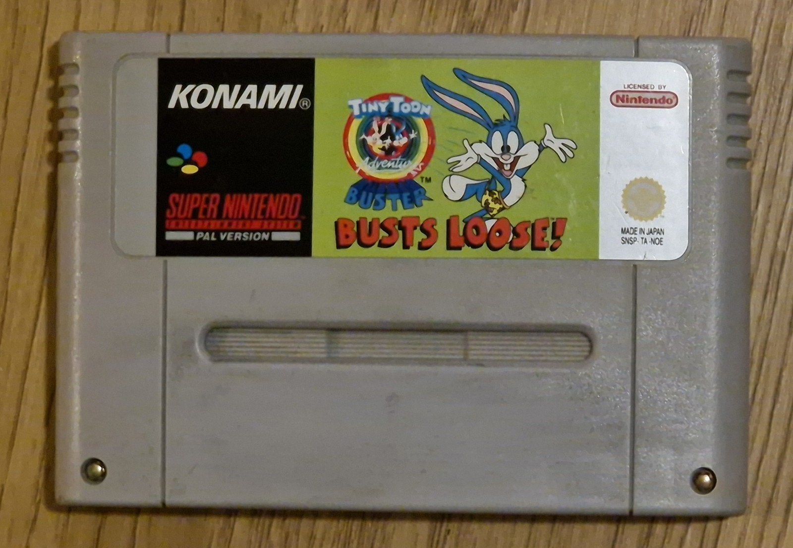 Tiny Toon Adventures: Buster Busts Loose! SNES, Gebruikt, Verzenden, 1 speler, Vanaf 3 jaar