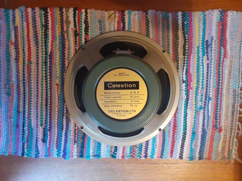 Celestion G12H30 Greenback (75 hz) 8 ohm, Overige merken, Overige typen, Ophalen of Verzenden, Zo goed als nieuw