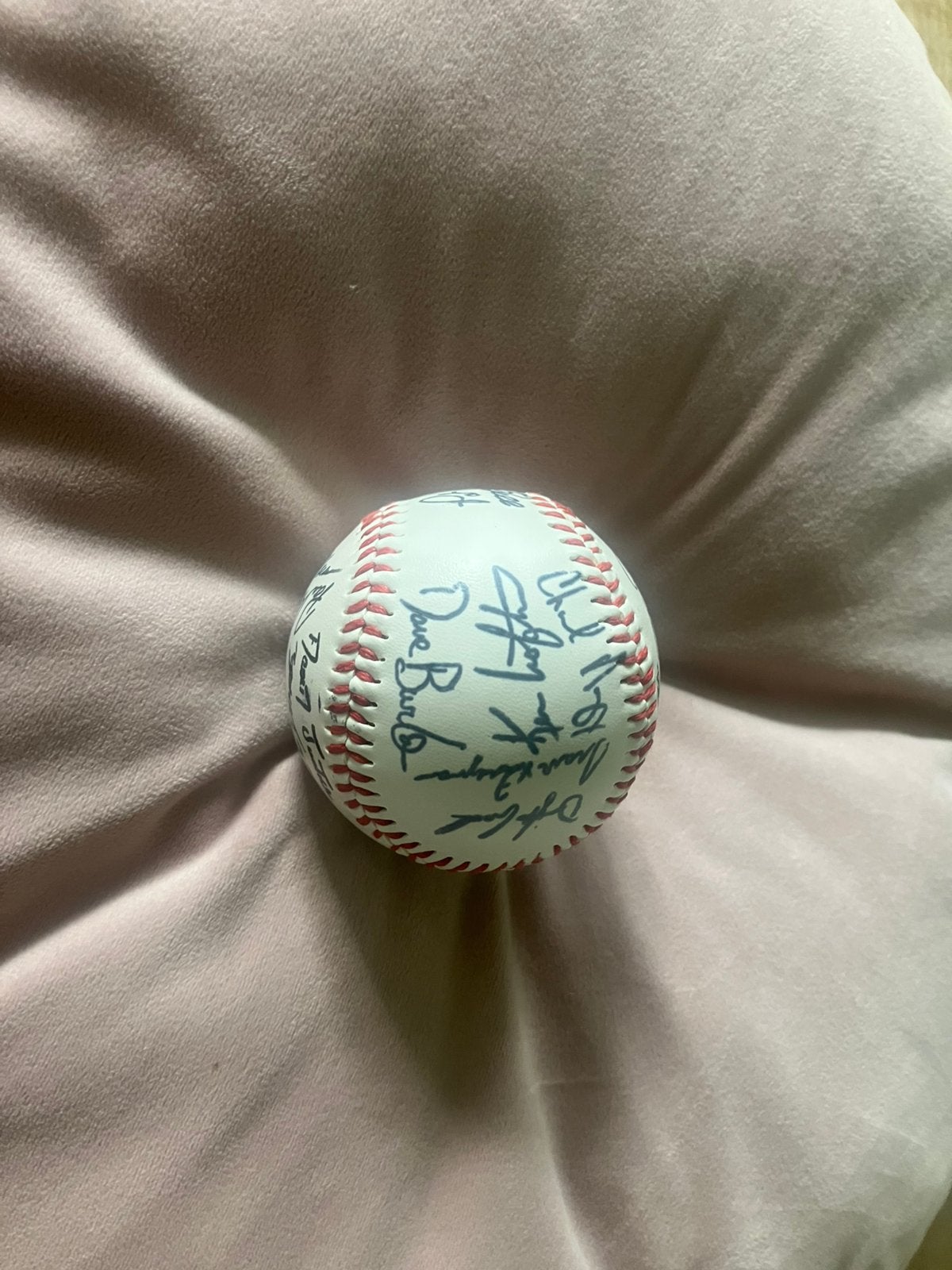 Honkbal met handtekening, Ophalen of Verzenden