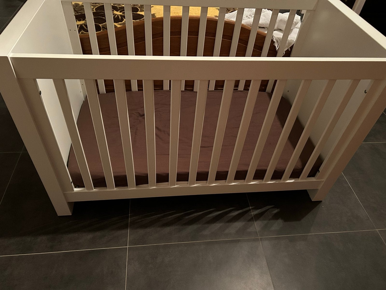Kidsmill Ledikant Wit/Hout - Zo goed als nieuw, Ophalen, Zo goed als nieuw, Ledikant
