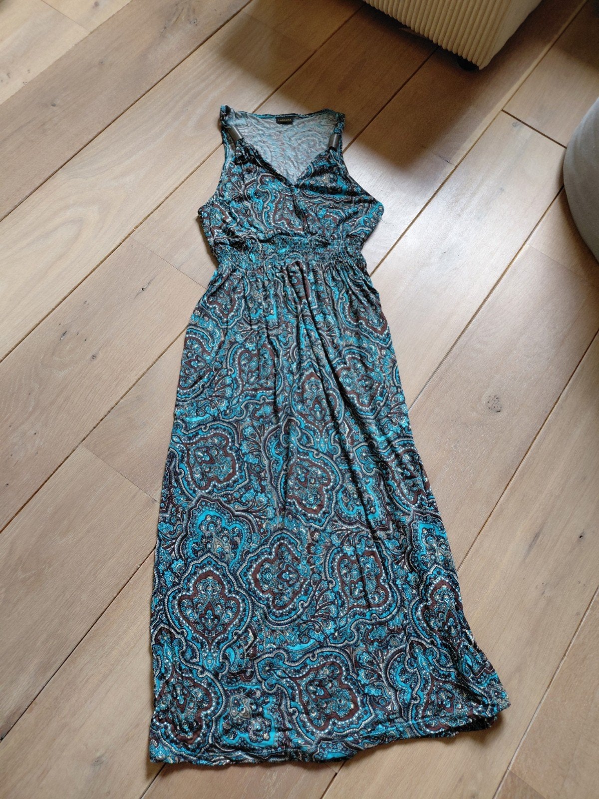 als nieuw lekkere zonnige LASCANA jurk mt S, Kleding | Dames, Jurken, Lascana, Meerkleurig, Ophalen of Verzenden, Zo goed als nieuw