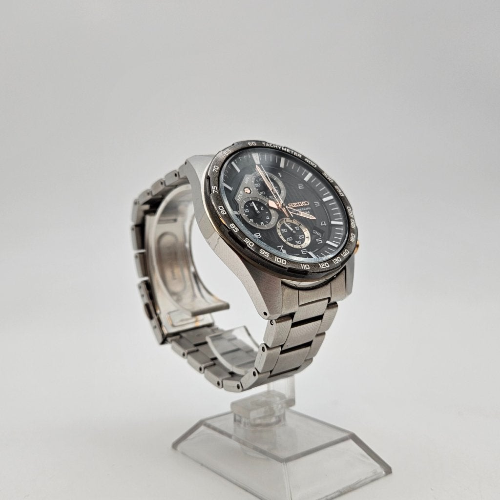 Seiko Chronograph SSB323P1 Horloge Compleet in Goede Staat, Seiko, Zo goed als nieuw, Support@seiko.com, 5-11, Akasaka 2-chome
Minato-ku, Tokyo 107-0052
Japan