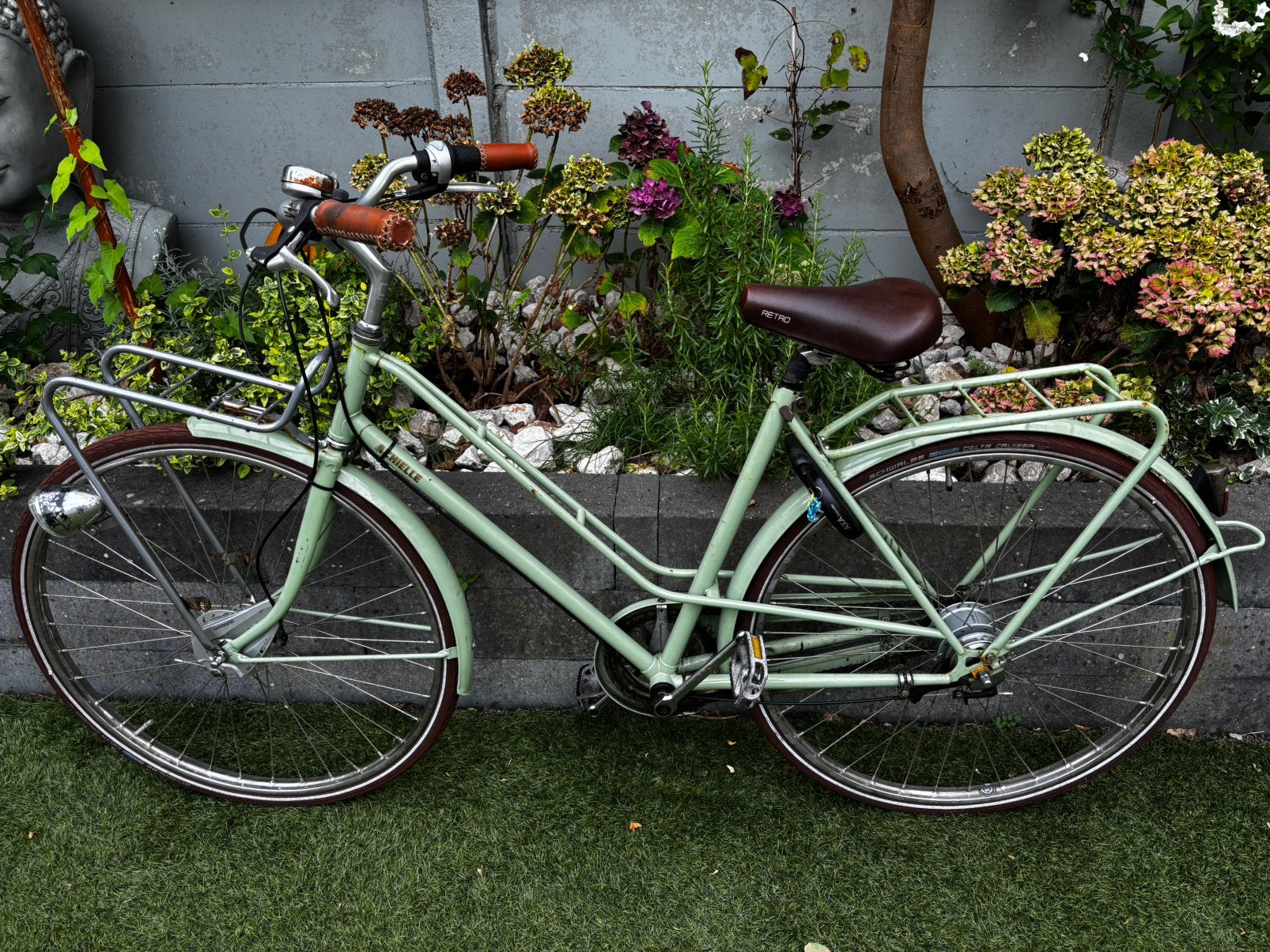 Achielle Dames Fiets, Fietsen en Brommers, Fietsen | Dames | Omafietsen, Ophalen, Gebruikt, Velgrem, Versnellingen