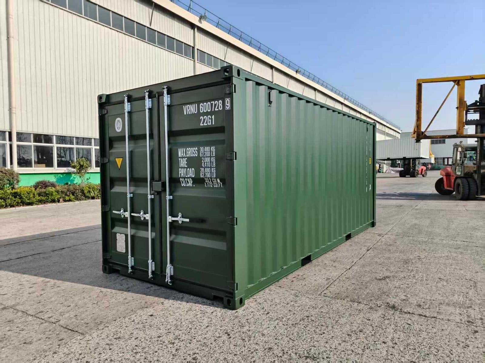 VERNOOY 20FT 8.6 NIEUW / ONEWAY RAL6007 GROEN (bj 2026)