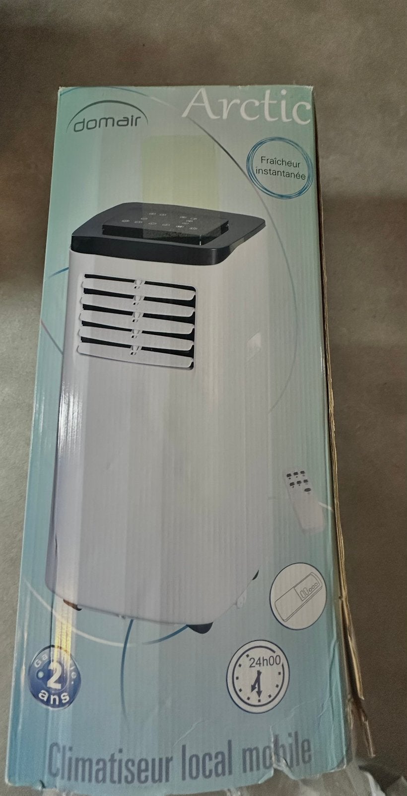 Domair Arctic Mobiele Airconditioning – 7000 BTU –, Ophalen, Minder dan 60 m³, Ventileren, 3 snelheden of meer