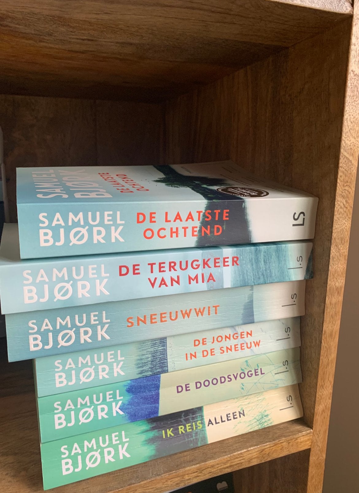 6 boeken Samuel Bjørk, Ophalen, Gelezen