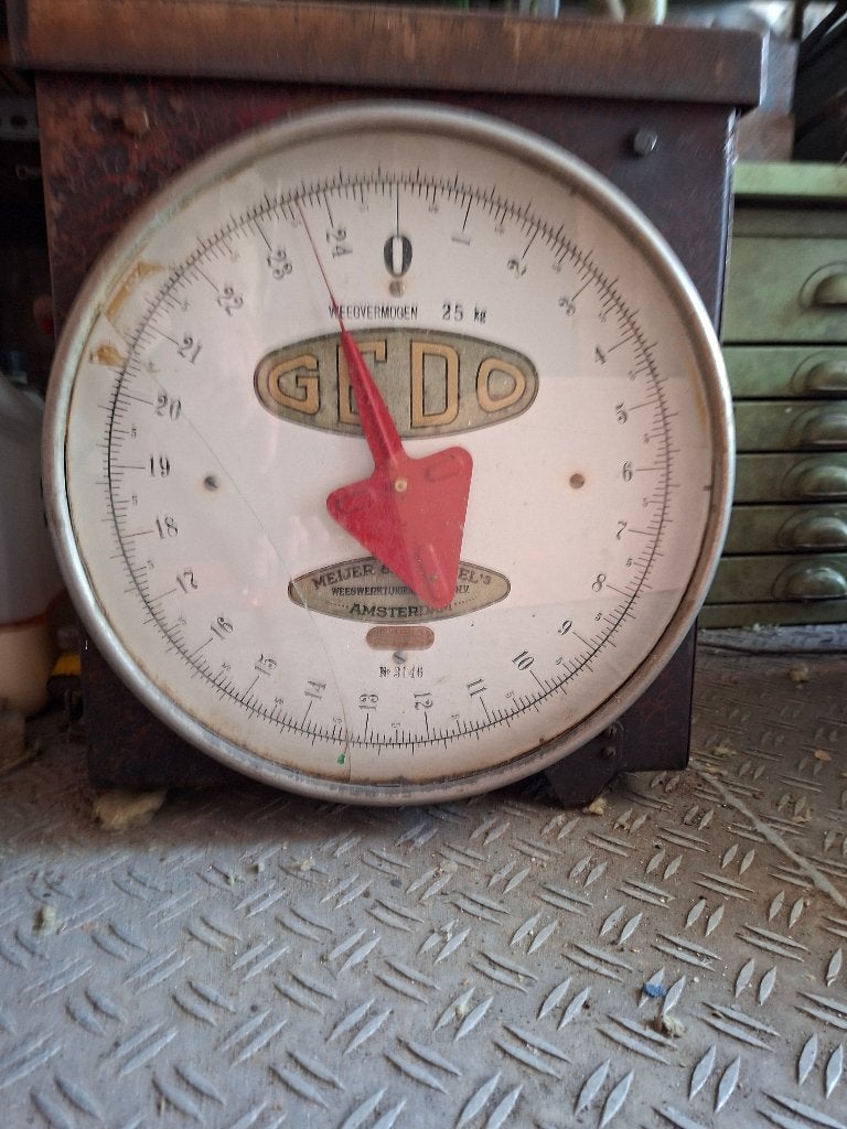 GEDO Weegschaal 25 kg, Ophalen, Gebruikt, Overige typen