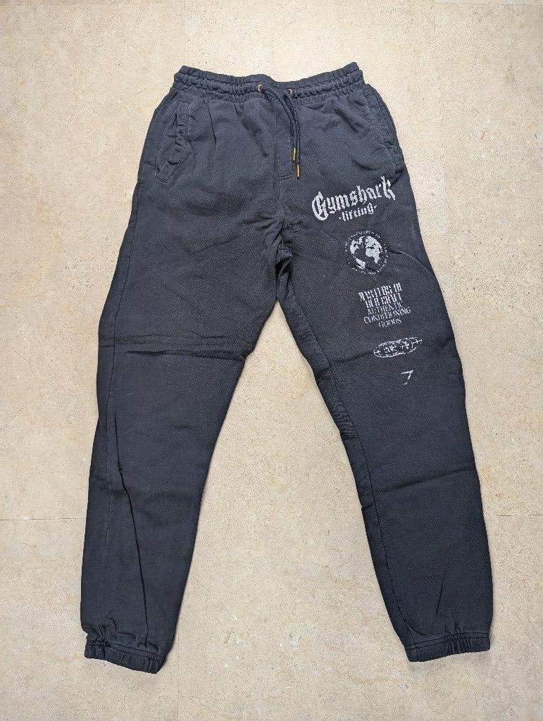 Gymshark joggingbroek - Maat S - Zwart, Verzenden, Gedragen, Algemeen, Maat 46 (S) of kleiner