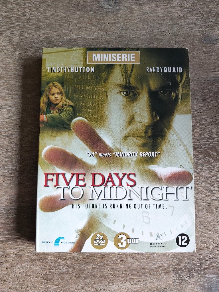 5482 five days to midnight, Alle leeftijden, Verzenden, Zo goed als nieuw, Actiethriller