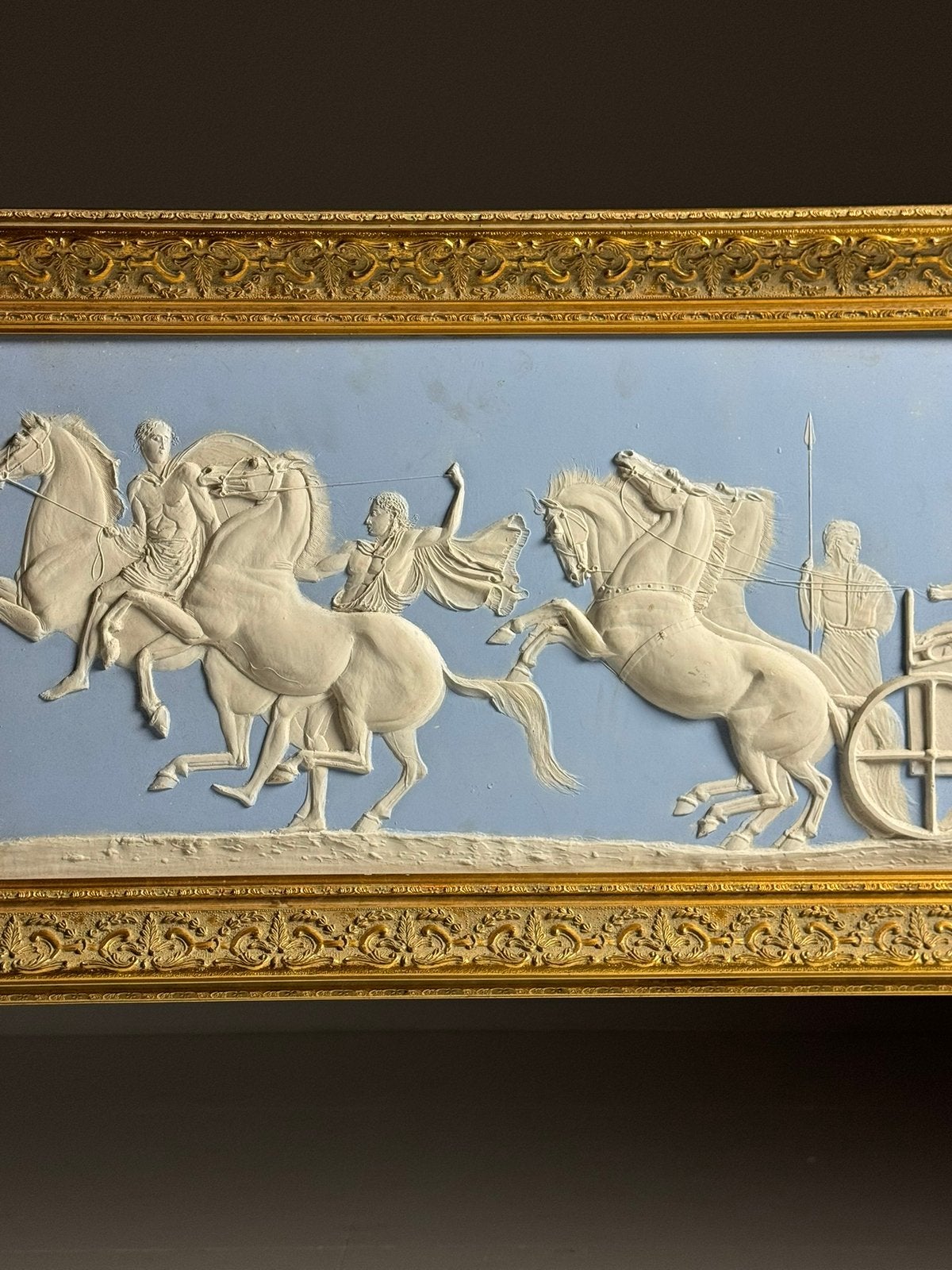 Relief plaque alexander de grote, Ophalen of Verzenden