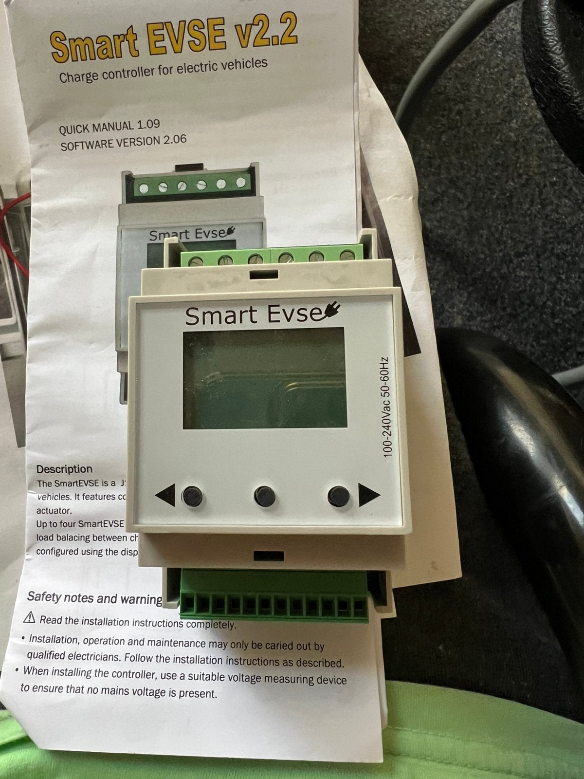 Smart EVSE v2.2 laadpaal controller, Auto diversen, Ophalen of Verzenden, Nieuw, Laadpaal