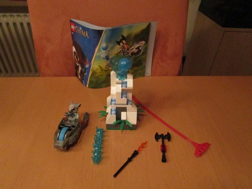 LEGO Legends of Chima IJstoren (70106), Ophalen of Verzenden, Zo goed als nieuw, Complete set, Lego