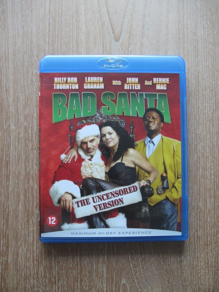 Blu-ray Bad Santa Billy Bob Thornton Lauren Graham, Engels, Nederlands, Film, Ophalen of Verzenden