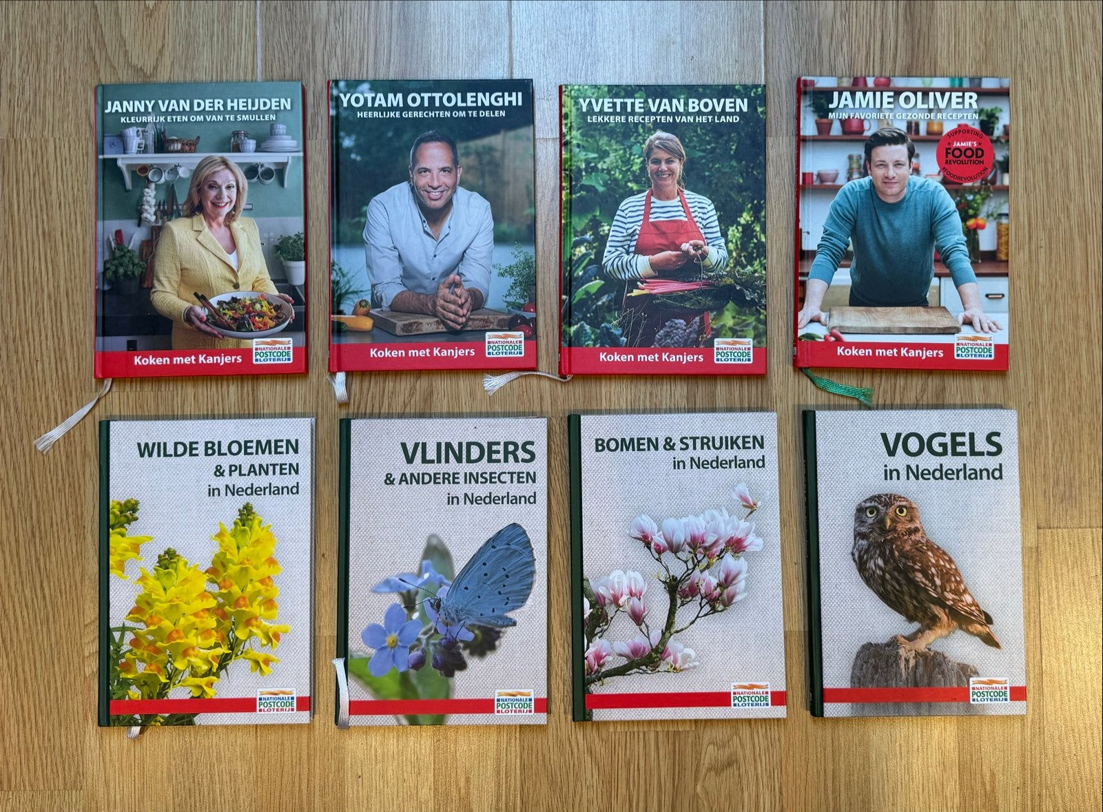 Kookboeken en Natuurgidsen - Postcode Loterij Collectie, Boeken, Ophalen of Verzenden, Zo goed als nieuw, Overige gebieden, Hoofdgerechten