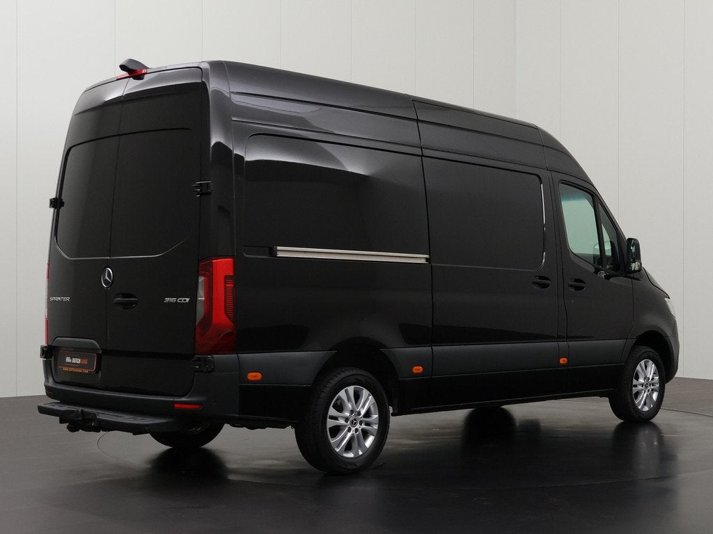 Mercedes-Benz Sprinter 316CDI L2H2 | Led | Trekhaak | Naviga, Stof, Gebruikt, 2000 kg, Mercedes-Benz