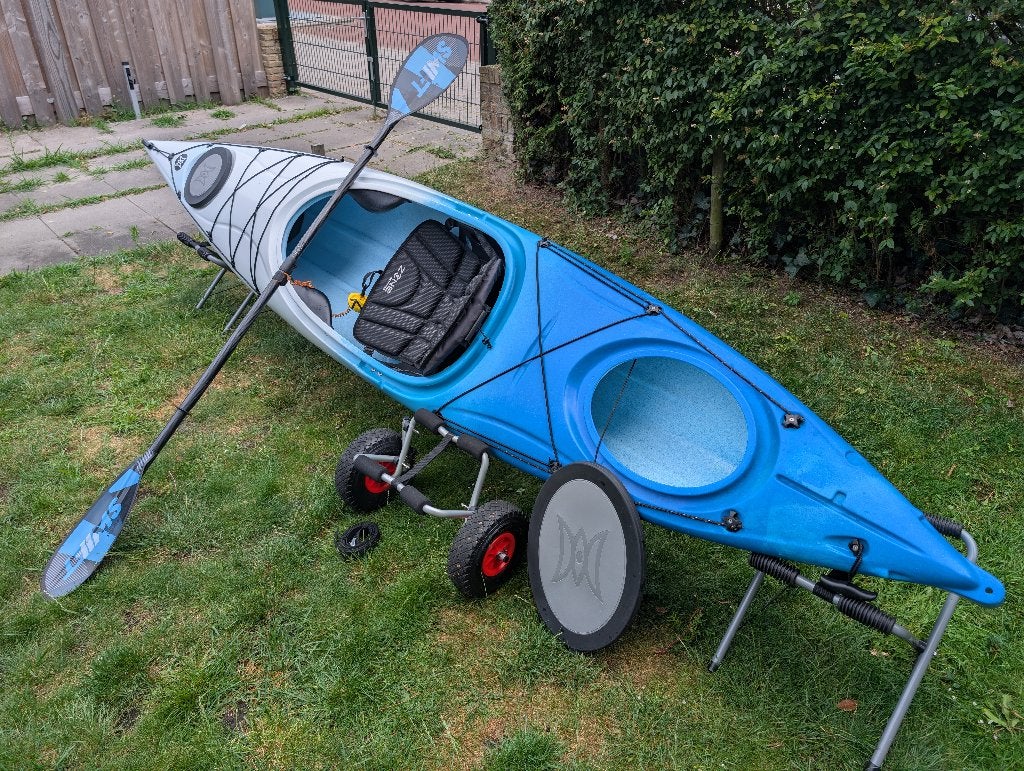 Perception Carolina 12 Luxe Kajak met accessoires, Watersport en Boten, Kajaks, Zo goed als nieuw, 1-persoons, Ophalen