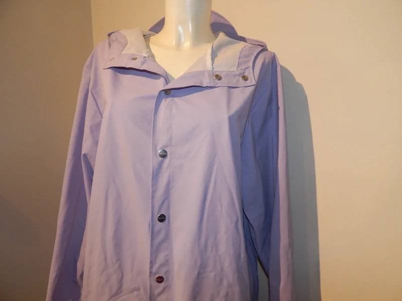 Rains langer model regen jas lila paars van kleur M/L, Rains, Verzenden, Paars, Maat 42/44 (L)
