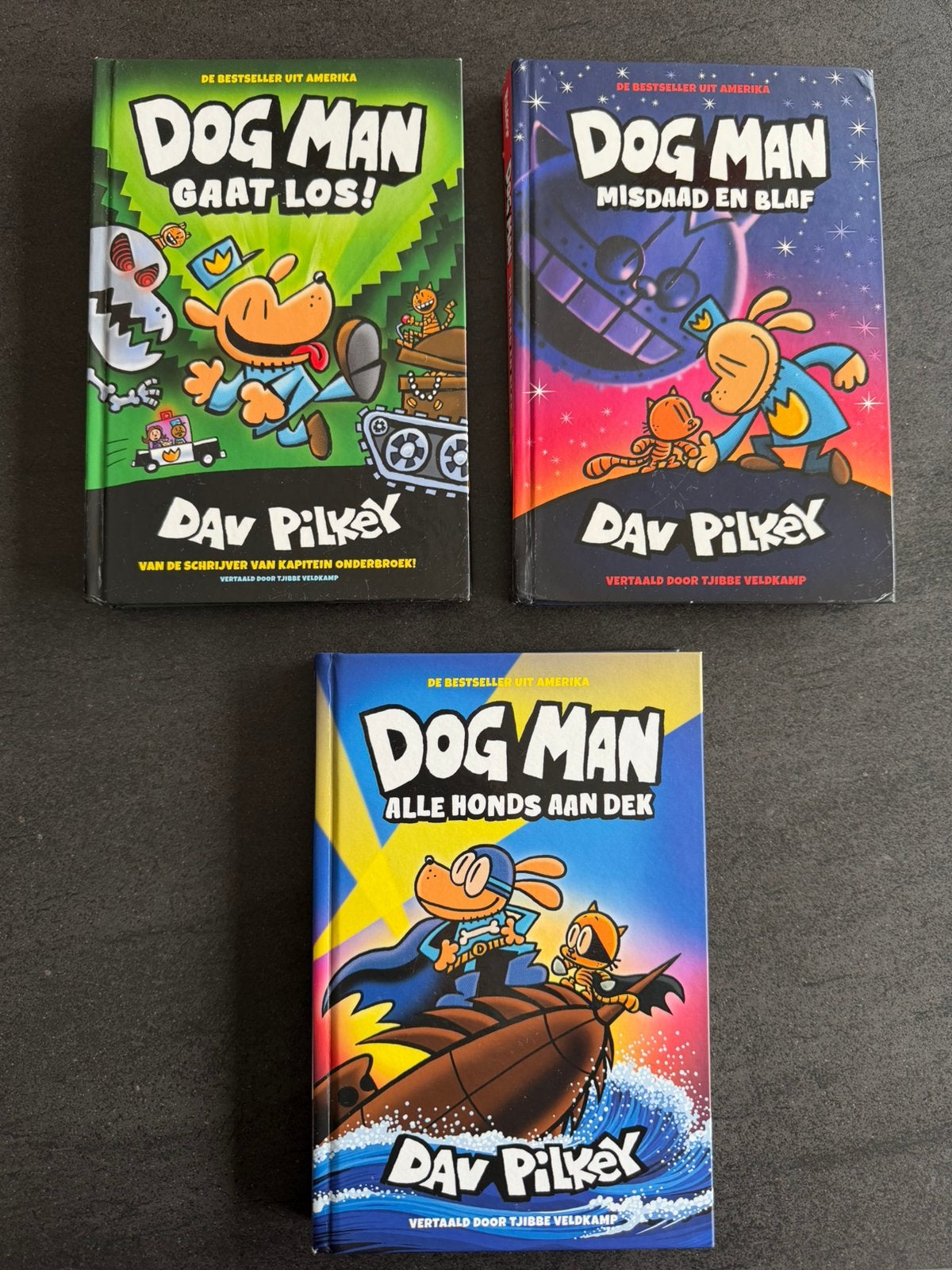 Dogman gaat los, misdaad en blaf, alle honds aan dek, Ophalen of Verzenden, Zo goed als nieuw, Fictie algemeen