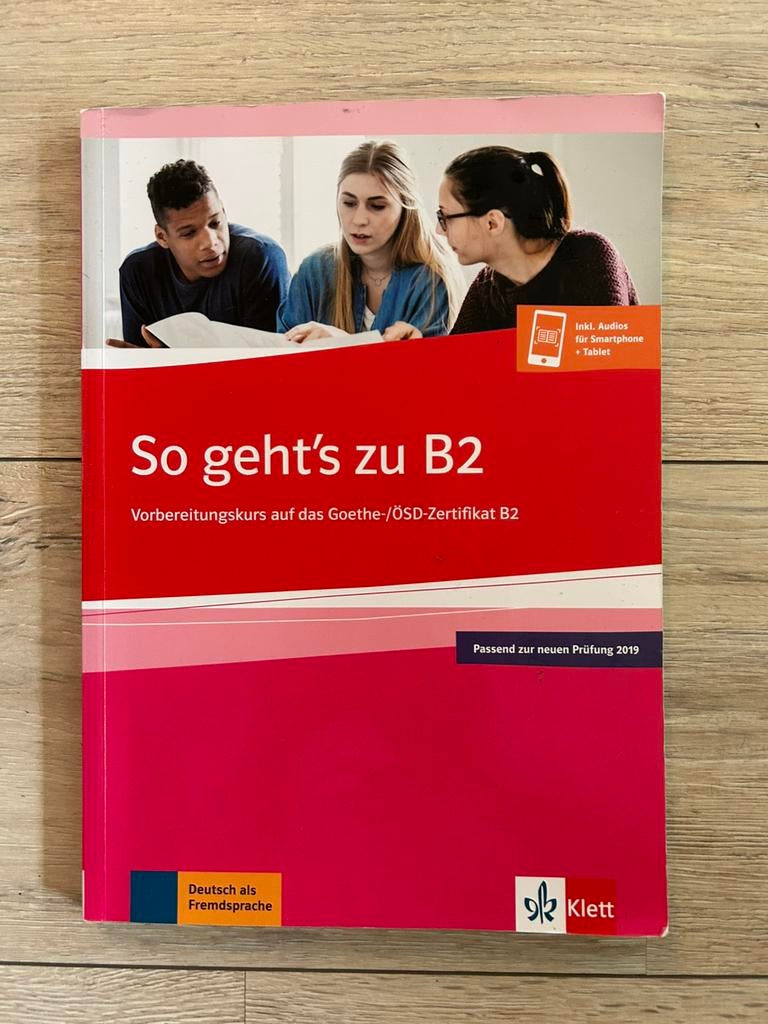 So geht’s zu B2 | Duits leerboek, Boeken, Schoolboeken, Ophalen of Verzenden, Gelezen, Overige niveaus, Duits