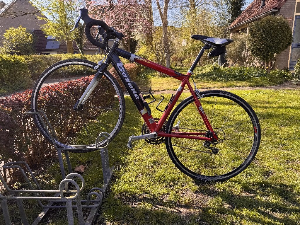 Gazelle Vuelta racefiets - 44cm frame, Fietsen en Brommers, Fietsen | Racefietsen, Ophalen, 28 inch, Gebruikt, Velgrem