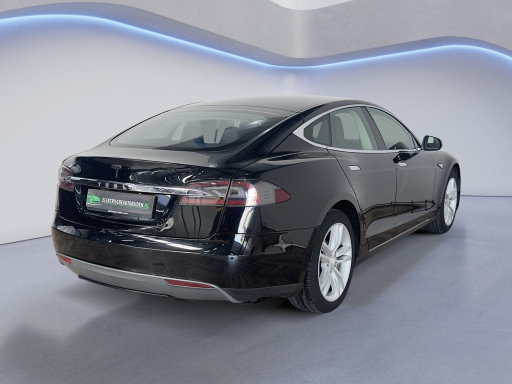 Tesla Model S 60 Base|FREE SUPERCHARGE|NW ACCU met 30.000 KM, Achterwielaandrijving, Gebruikt, Zwart, Model S