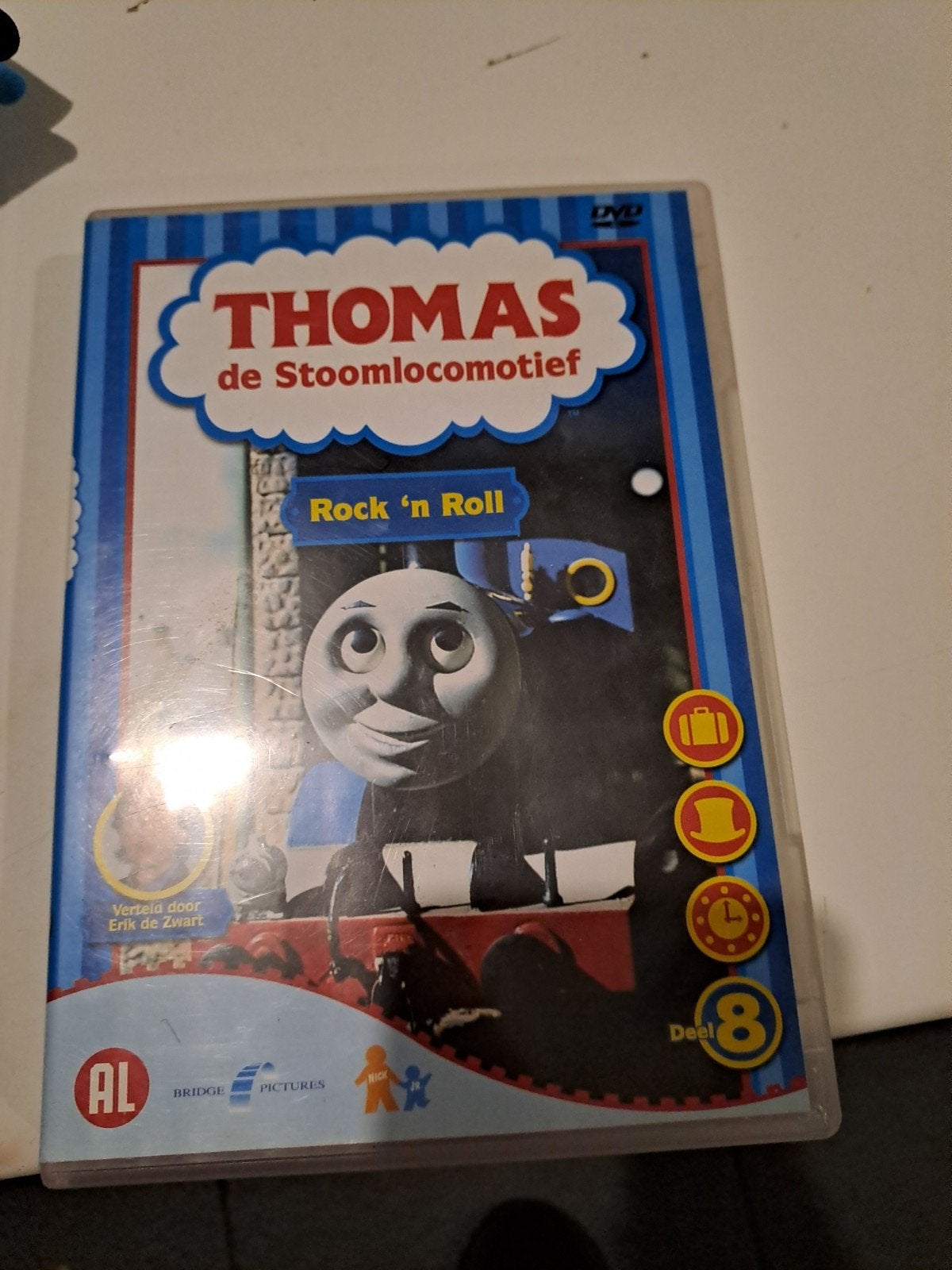 Thomas de Stoomlocomotief: Rock 'n Roll DVD, Cd's en Dvd's, Animatie, Alle leeftijden, Tv-serie, Zo goed als nieuw