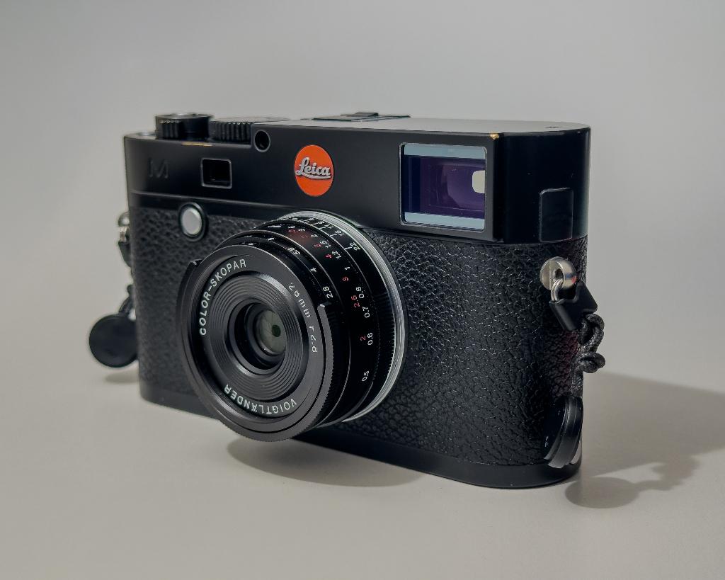Leica M Typ 240 / M240 body + Voigtländer 28mm f/2.8, Ophalen, Gebruikt, Compact, Overige Merken