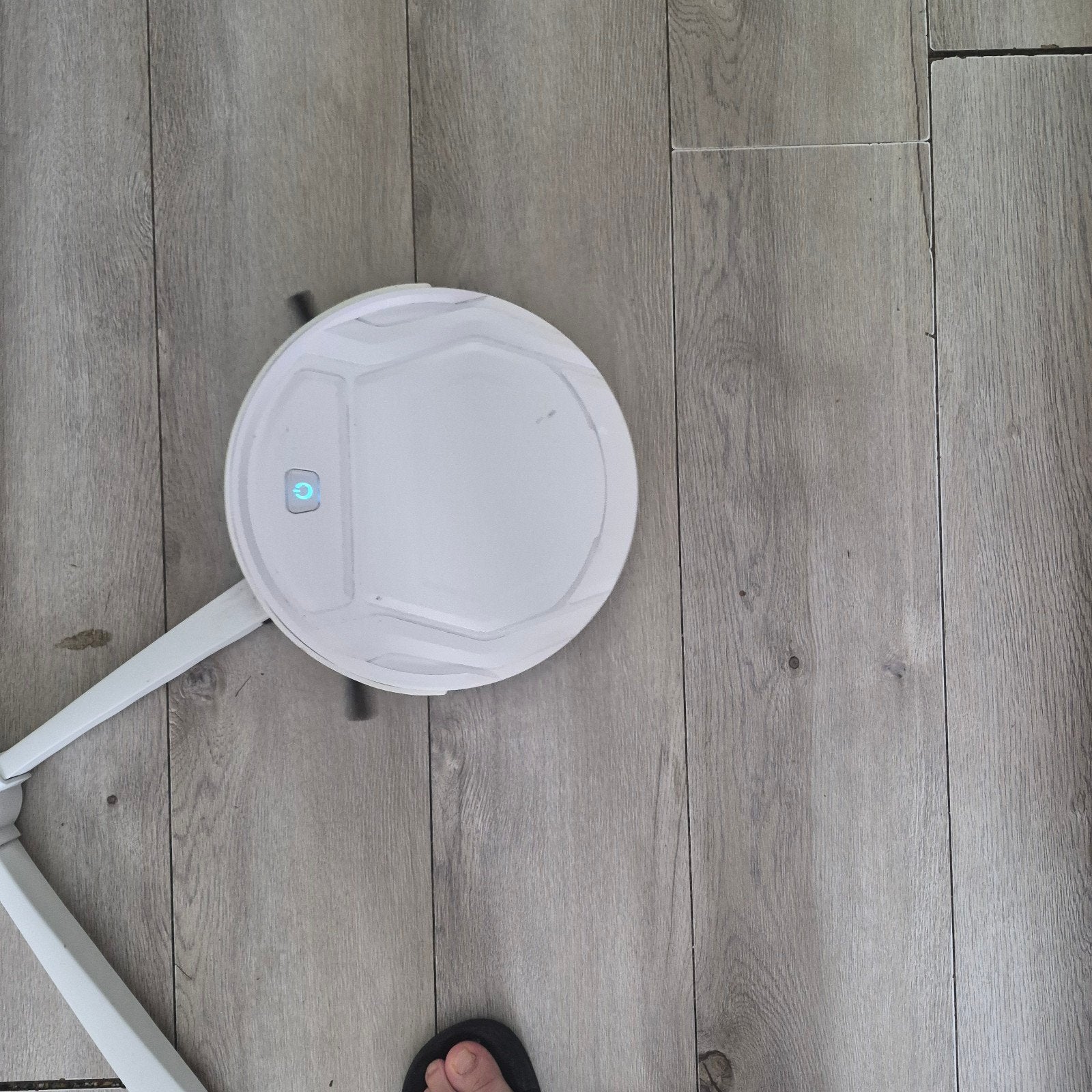 Robotstofzuiger met oplaadstation en afstandsbediening, Gebruikt, Ophalen of Verzenden, Robotstofzuiger, Geschikt voor harde vloeren