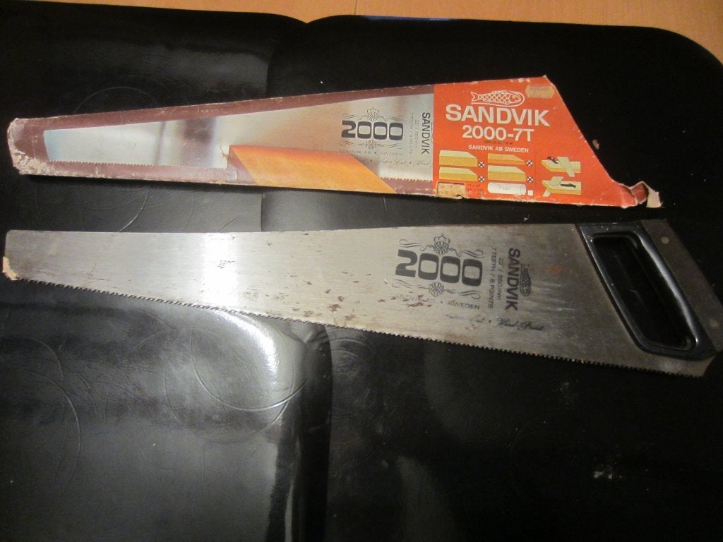 Prima kwaliteitszaag Sandvik 2000-7T, Ophalen of Verzenden, Gebruikt, Zaag, Overige merken