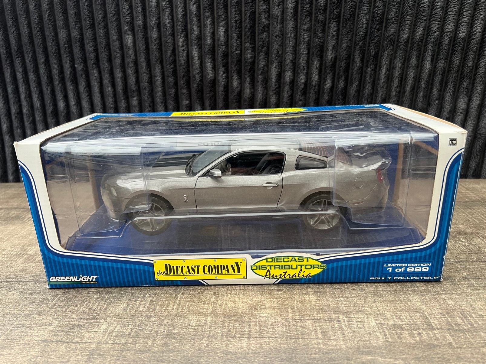 Ford mustang shelby gt500 2010 greenlight, Ophalen of Verzenden, Zo goed als nieuw, Auto, Overige merken