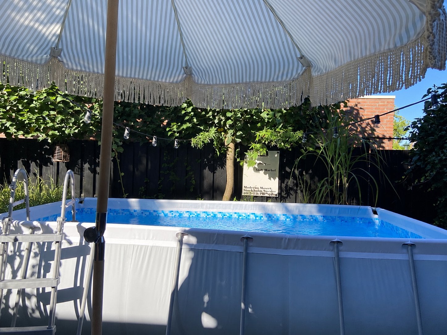 Bestway zwembad 4x2 meter, Ophalen, Gebruikt, 200 tot 300 cm, 80 tot 120 cm