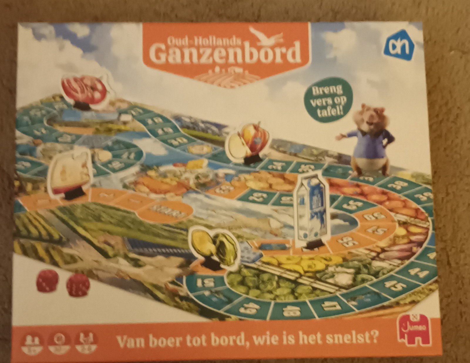 Oud-Hollands Ganzenbord AH - Van boer tot bord, Ophalen of Verzenden, Nieuw