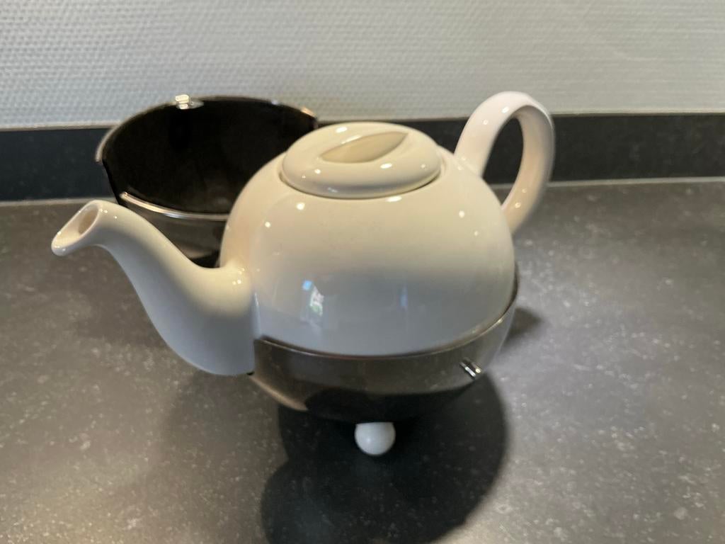 Bredemeijer Cosy Teapot theepot 1,3L (nieuw in doos cremewit, Theepot/fluitketel, Bredemeijer, Nieuw, Ophalen of Verzenden