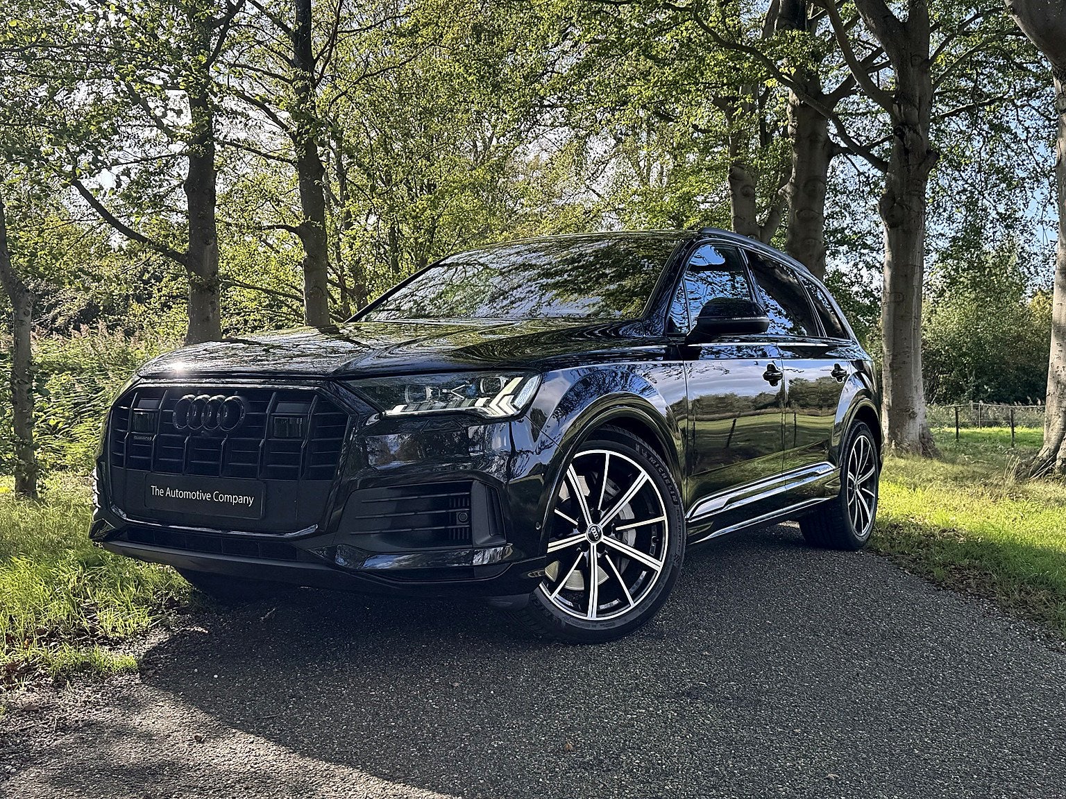 Audi Q7 55 TFSI e quattro|Sline|Pano|Trekhaak|Stuurverwarmin, Auto's, Automaat, Dealer onderhouden, Gebruikt, 2995 cc