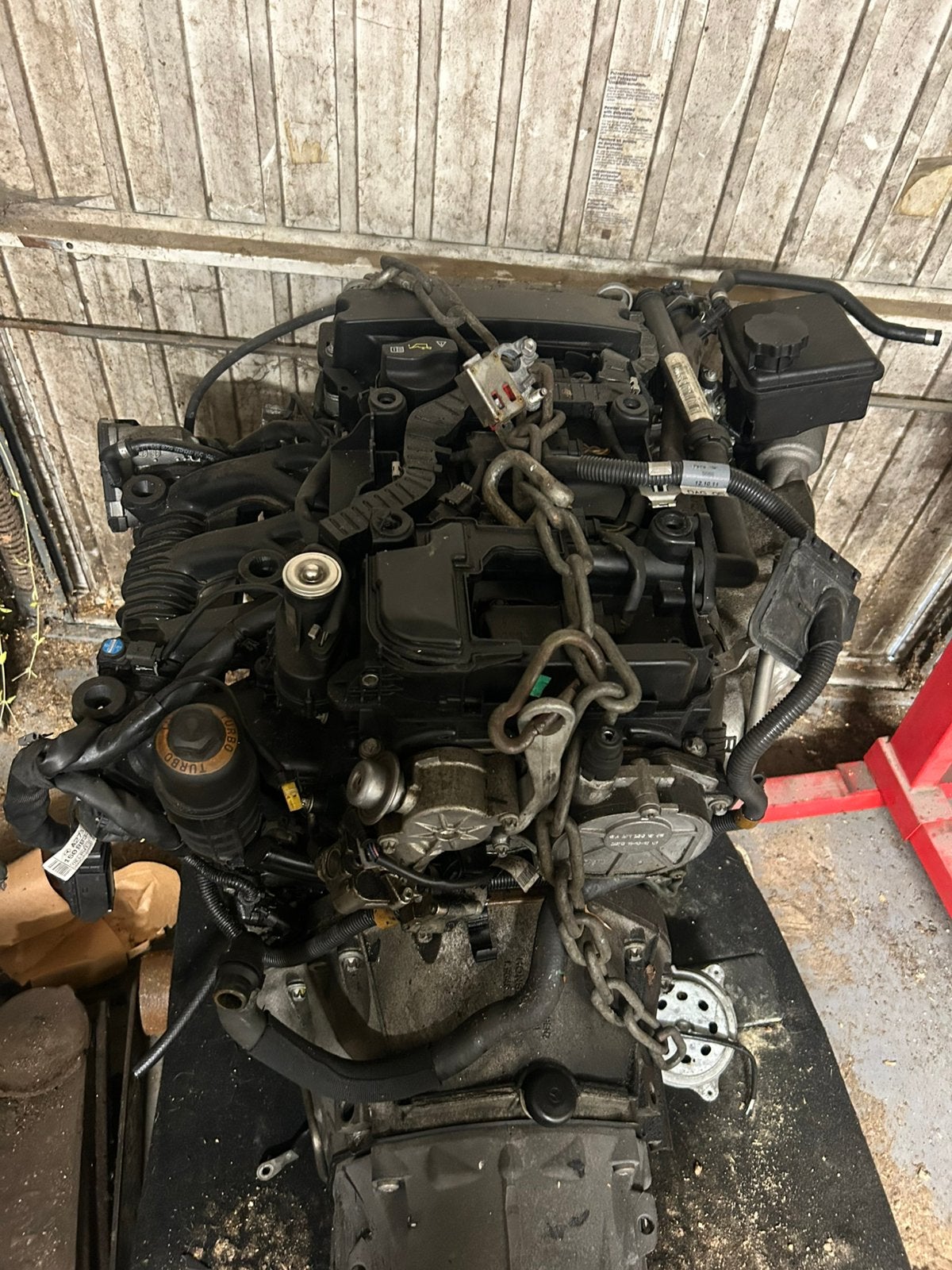 Mercedes M271 CGI te koop, Auto-onderdelen, Motor en Toebehoren, Ophalen, Gebruikt, Mercedes-Benz